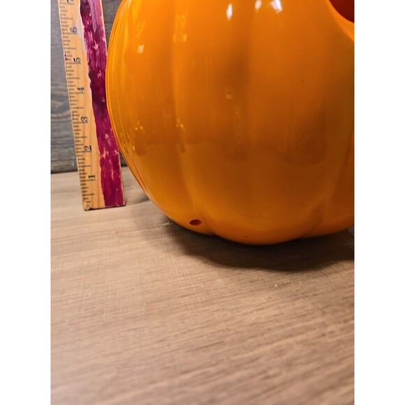 Halloween SNOOPY Peanuts Pumpkin Jack-O-Lantern Plastic Carved NO LIGHT - Picture 7 of 9